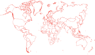 Mappa del mondo